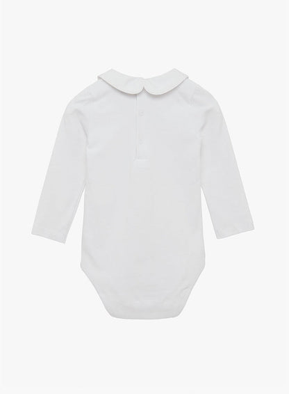 Thomas Brown Body Baby Long Sleeved Milo Body in White