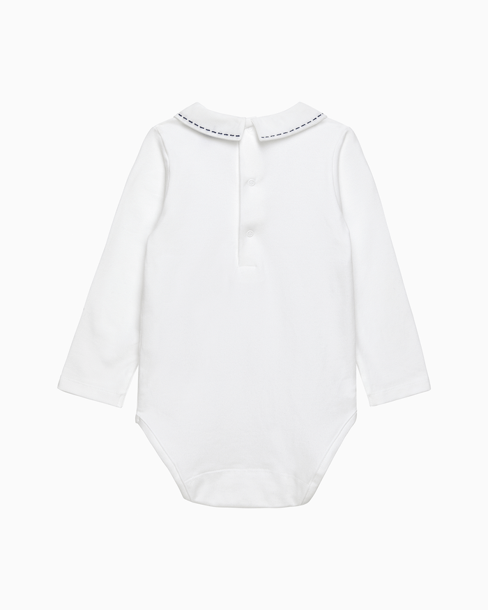 Chelsea Clothing Company Body Baby Monty Long-Sleeved Body in Car & Aeroplane