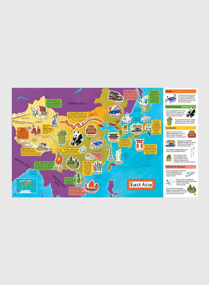 Barefoot Books Book Barefoot Books World Atlas Sticker Book - Trotters Childrenswear