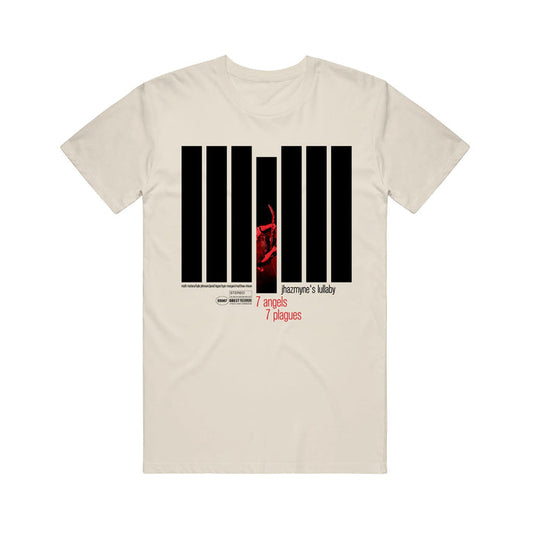 7 Angels 7 Plagues Bars - Cream T-Shirt