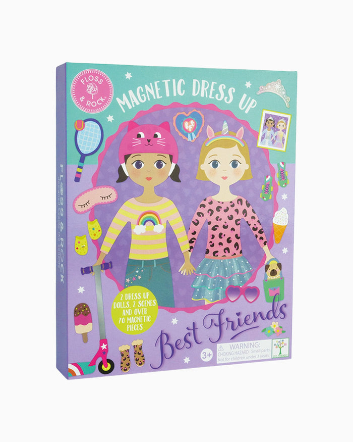 Floss & Rock Toy Best Friends Magnetic Dress Up