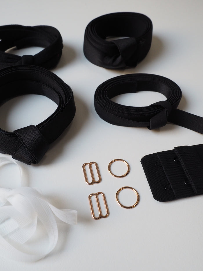 Black Bra Supplies Kit