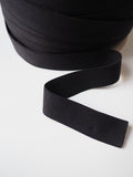 Black Elastic 25mm
