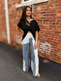 Black Knit Top