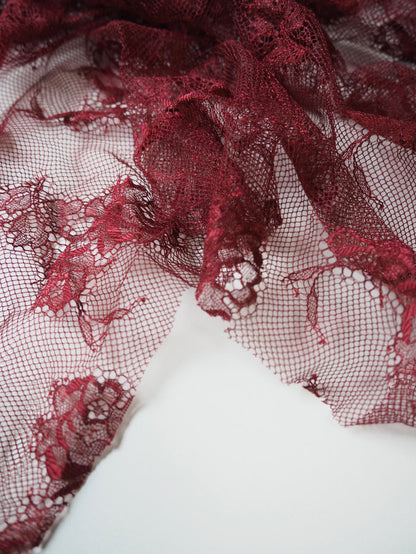 Bordeaux Chantilly Lace