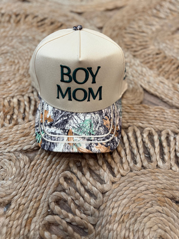 Boy Mom Camo Hat