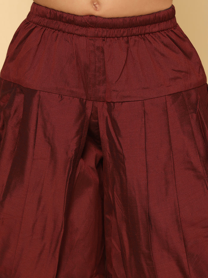 Boy's Multicolor  Kurta Dhoti Set