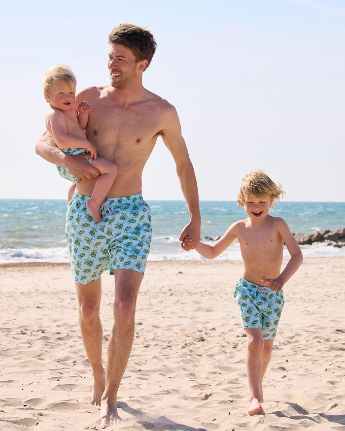 Hampton Swim Swimshorts Boys Swimshorts in Turtle