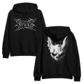 sfinx Branded Outline - Black Pullover front and back