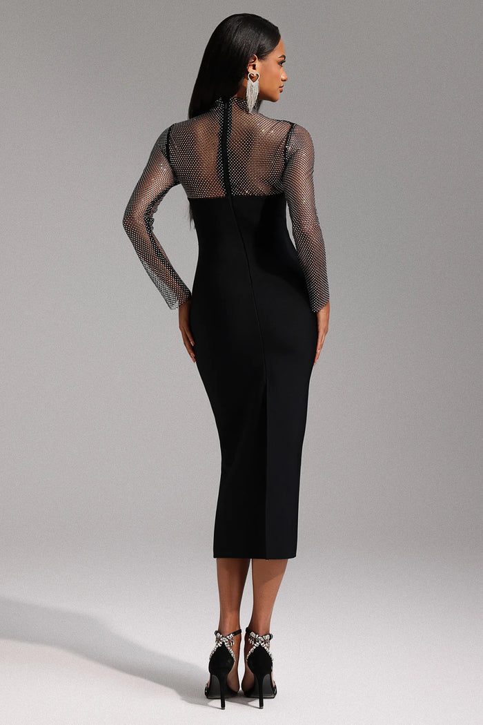 Brielle Long Sleeve Midi Dress
