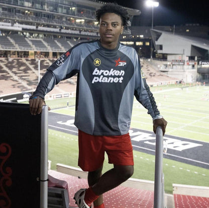 Broken Planet Jersey Longsleeve Grey