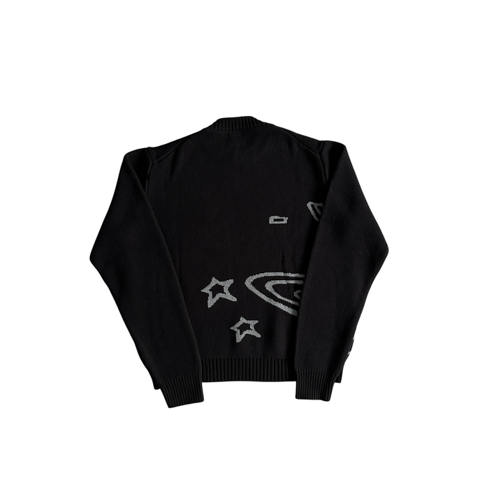 Broken Planet Outer Space Sweater Black/White