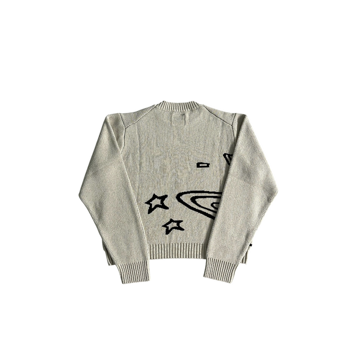 Broken Planet Outer Space Sweater Cream