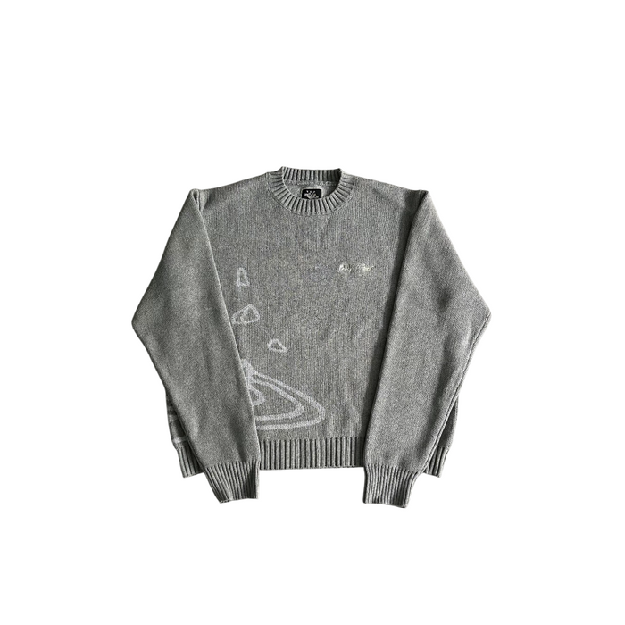 Broken Planet Outer Space Sweater Grey