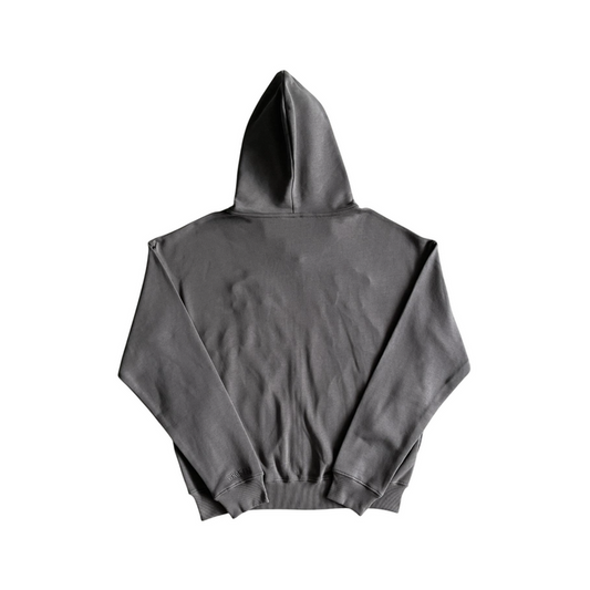 Broken Planet Twin Flames Zip Hoodie Grey