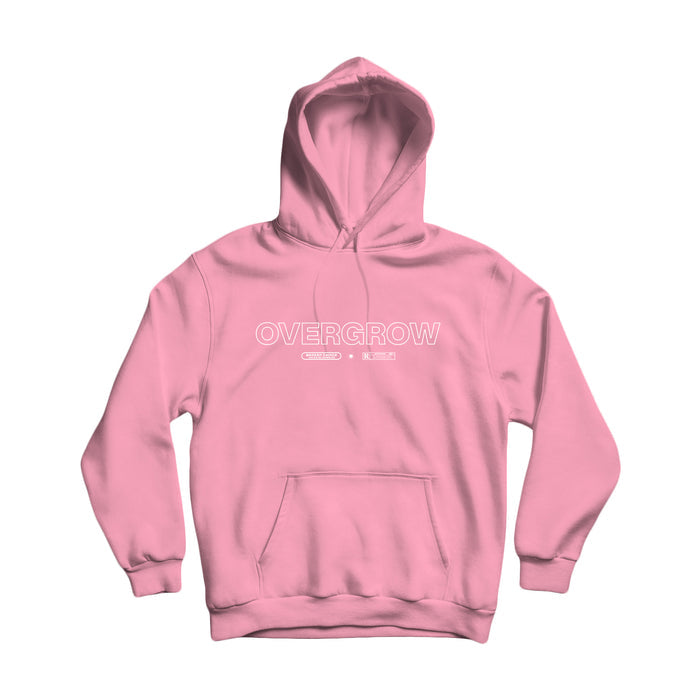 overgrow Broken Things - Pink Pullover front