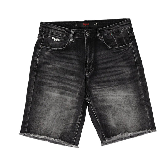 Brooklyn-Size UP Charcoal Black Denim Short