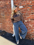 Brown 1987 Sweater