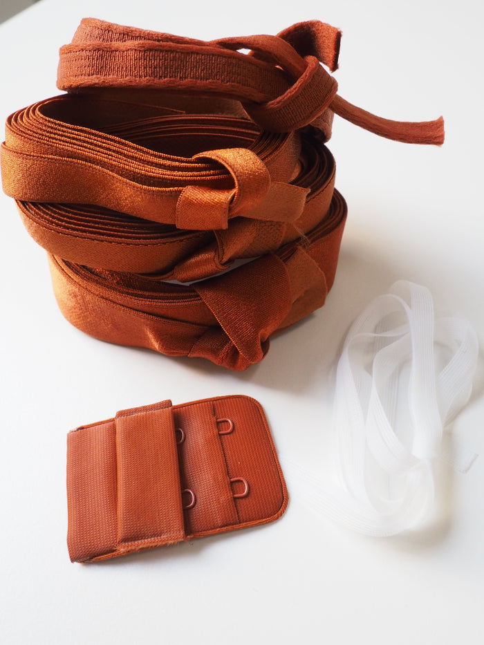 Burnt Orange Bra Supplies Kit