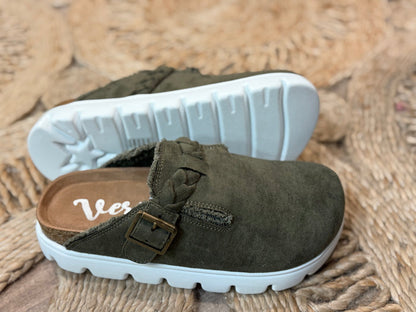 Cali Olive Clogs