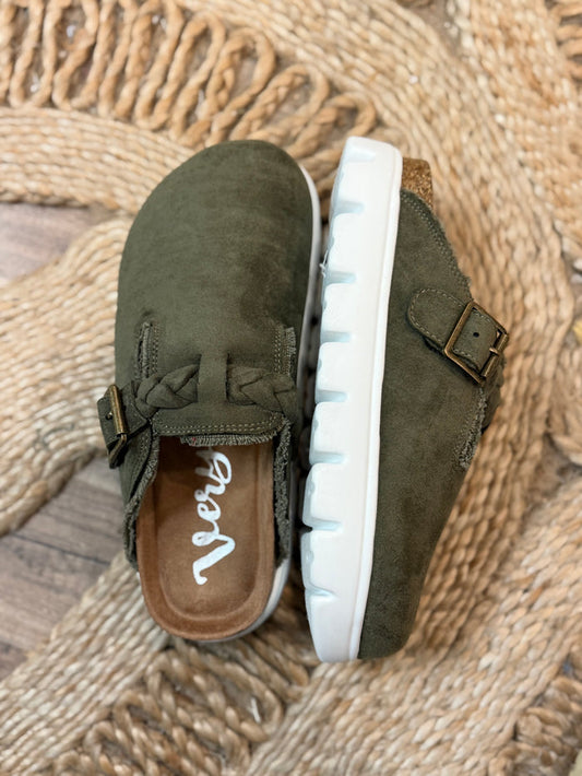Cali Olive Clogs