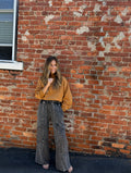 Camel Mock Sweatshirt