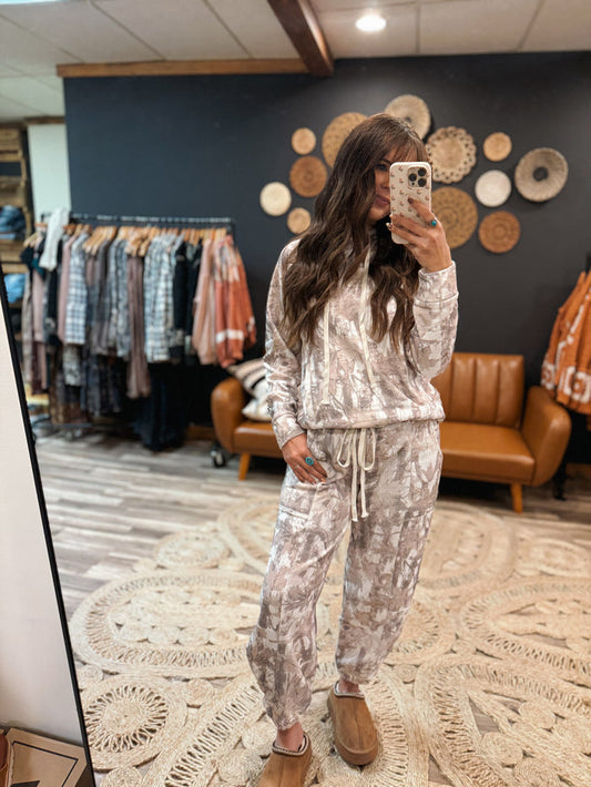 Camo Terry Pants