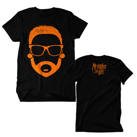 memphis may fire Cartoon Matty - Black T-Shirt