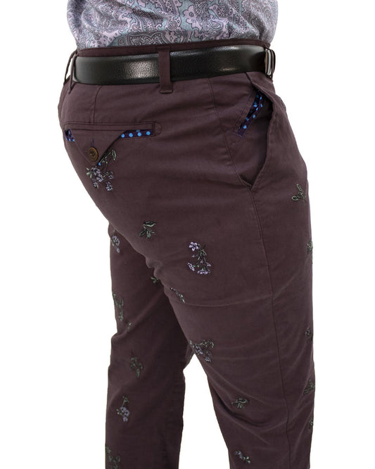 Charles Flowers Fudge Pants