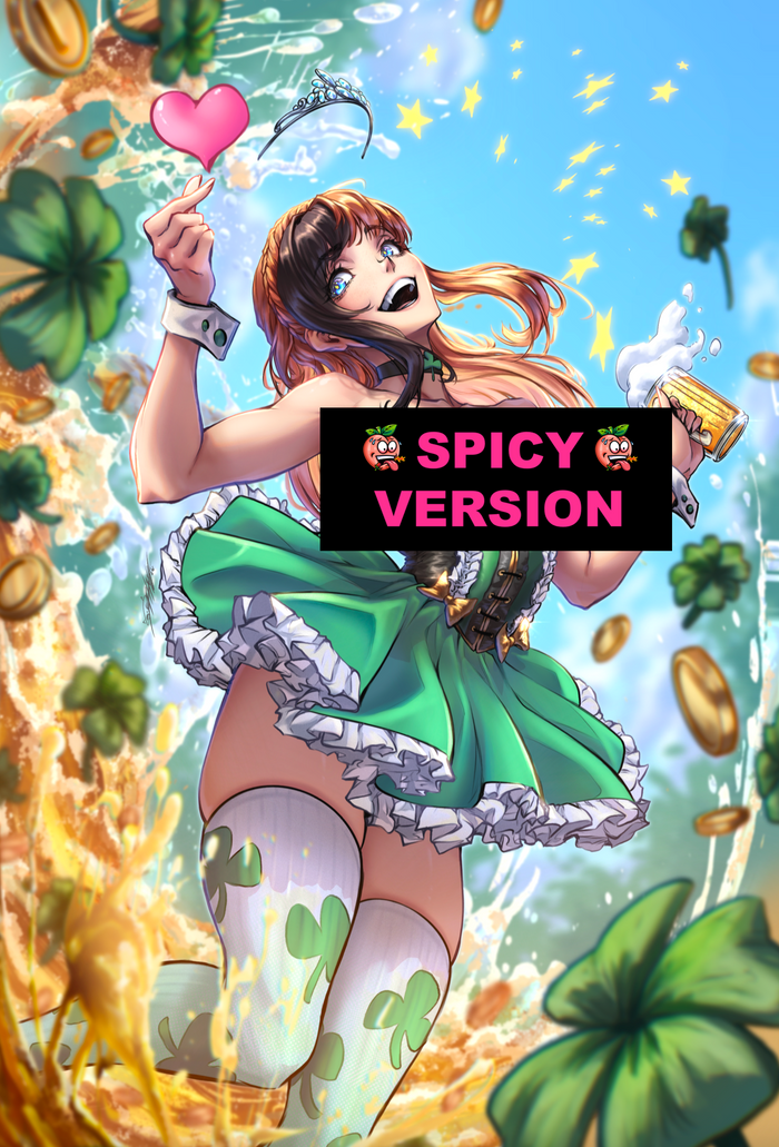 Cheeky Comics Annual 2026 - SHOP EXCLUSIVE Cover O (St. Patty's Spicy) - LTD 30