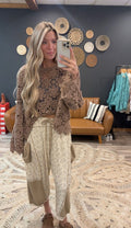 Chocolate Crochet Sweater