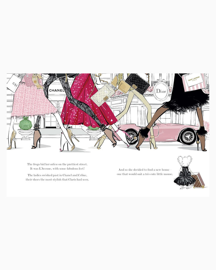 Megan Hess Book Claris: The Chicest Mouse Hardback Book
