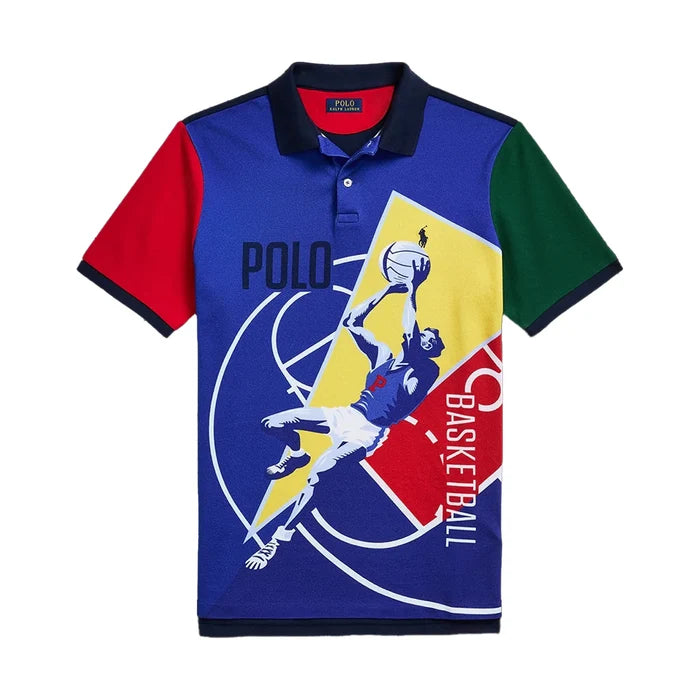 Classic Fit Mesh Polo Shirt