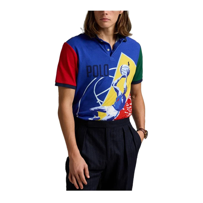 Classic Fit Mesh Polo Shirt