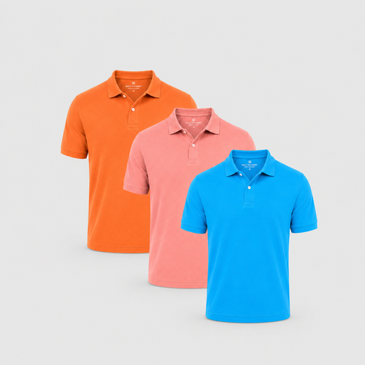 Classic Summer Polo 3-Pack