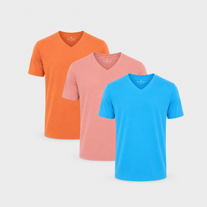 Classic Summer V-Neck 3-Pack