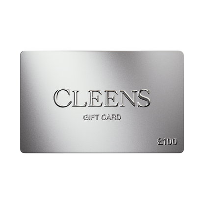 Cleens digital gift card – £100 value
