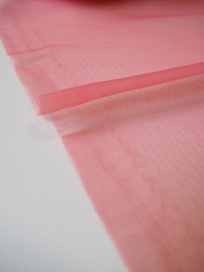 Coral Nylon Interlock Mesh