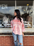 Coral Pink Mix Top
