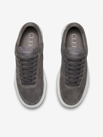 Court Trainer Grey Suede