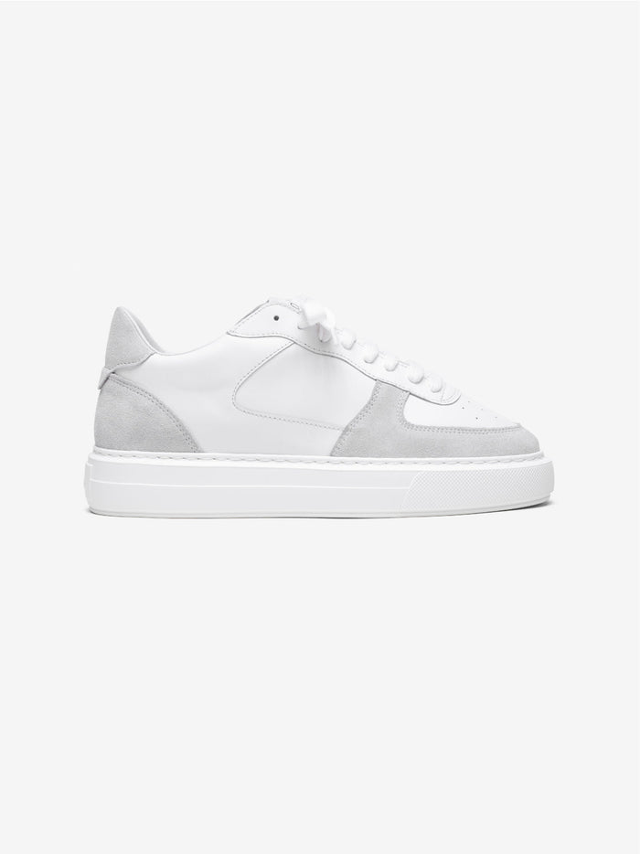 Court Trainer White Nappa