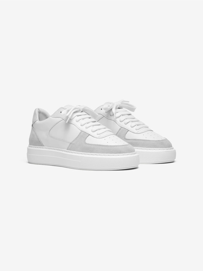 Court Trainer White Nappa