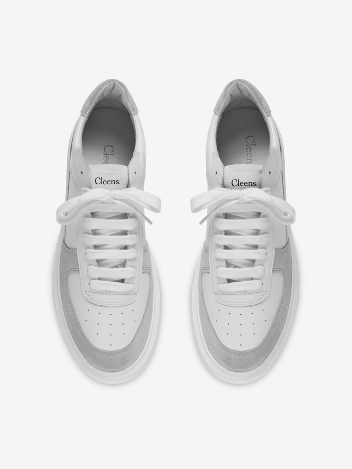 Court Trainer White Nappa