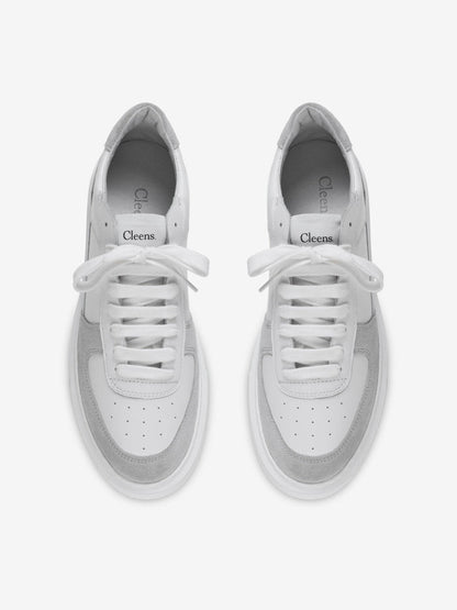 Court Trainer White Nappa