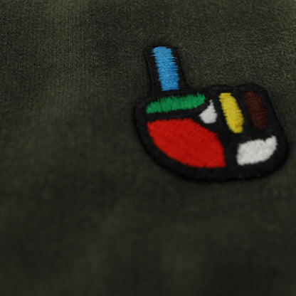 Cracked Puff Print Crewneck