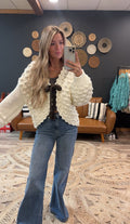 Cream OS Cardigan