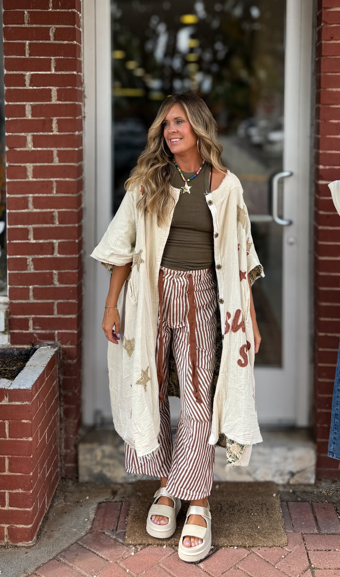 Cream Star Duster
