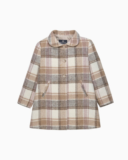 Trotters Heritage Coat Darcy Coat in Camel Check