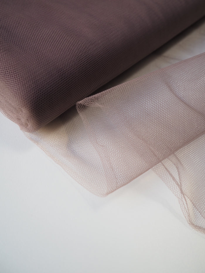 Dark Mauve Tulle