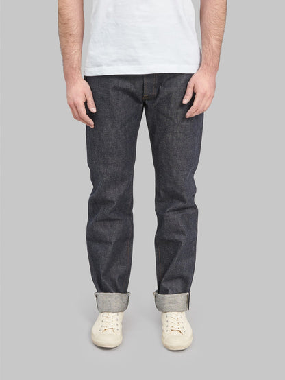 Denime by Warehouse 224 66model Regular Straight Jeans front fit